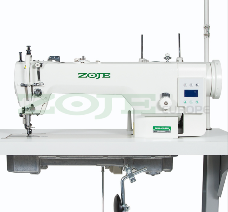 

ZOJE ZJ0303L Upholstery and Leather Heavy Duty Lockstitch Machine with built-in AC Servo motor, compound feed, large hook