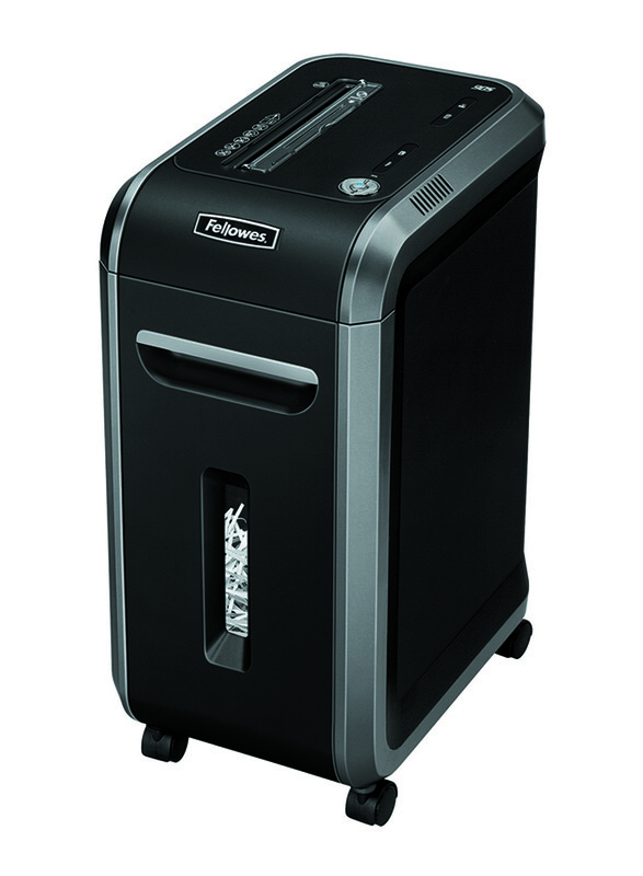 

Fellowes Powershred 90s Strip Cut Shredder, Black