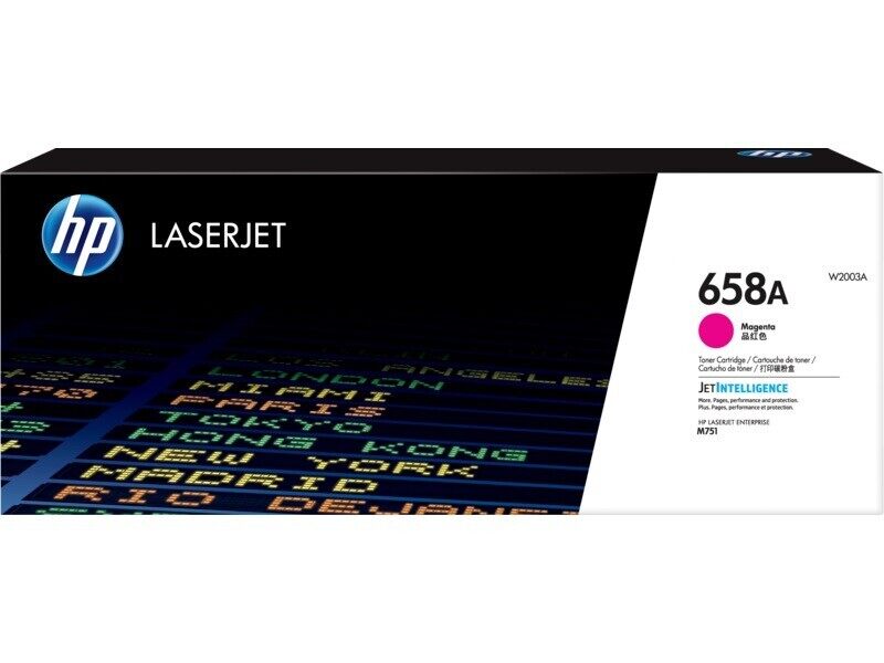 

HP 658A Magenta Toner Cartridge (W2003A)