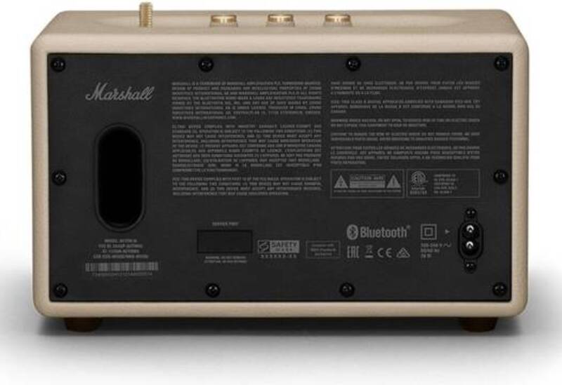 Marshall Acton III Bluetooth Speaker, Cream