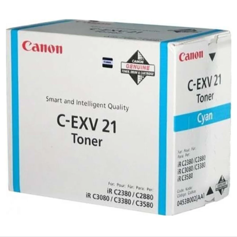 

Canon C-EXV21 Cyan Toner Cartridge