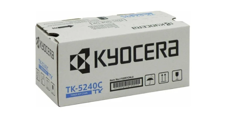 

Kyocera TK-5240-C Cyan Toner Cartridge