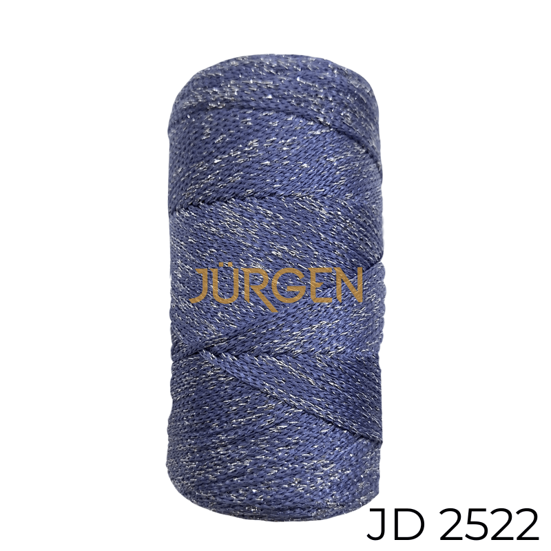 

JURGEN POLYSTER METALLIC MACRAME 4MM 200GMS JD252-2