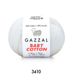 Gazzal Baby Cotton Yarn 50g,3410