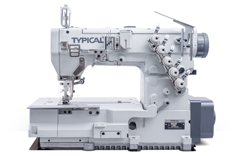 

Generic TYPICAL GK 335-1356 5 Thread Flatbed Interlock Machine