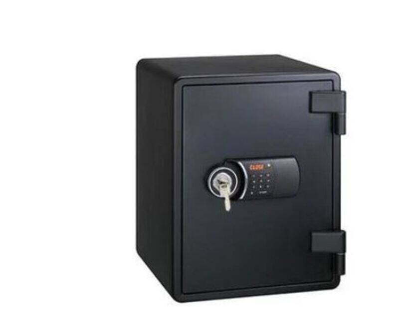

Eagle YES-031DK Fire Resistant Safe, Digital and Key Lock (Black)