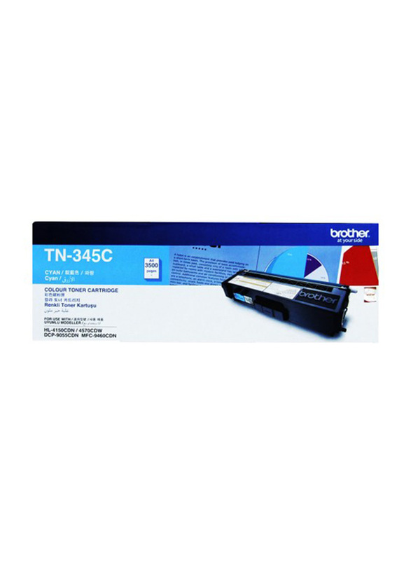 Brother TN-345C Cyan Toner Cartridge