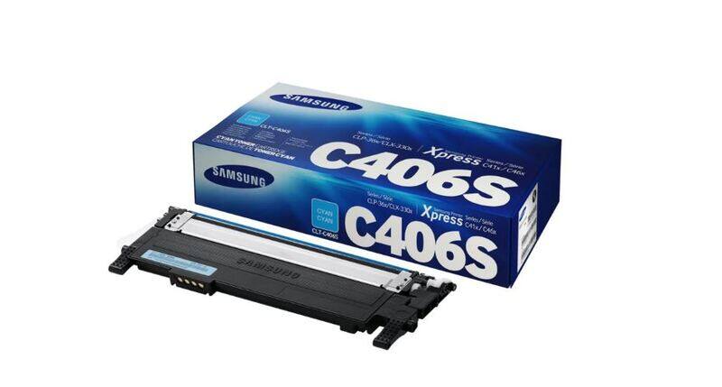 

Samsung CLT-C406S Cyan Toner Cartridge