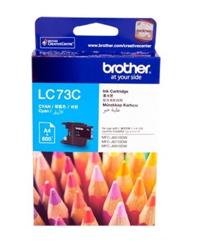 Brother LC-73C Cyan Ink Cartridge