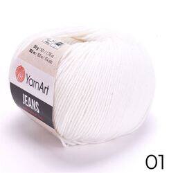 YarnArt Jeans 50g, 01