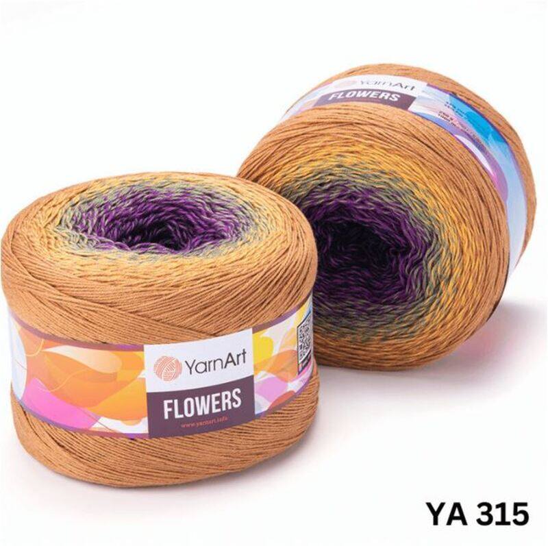 YarnArt Flowers Yarn 250g, YA 315