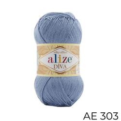 Alize Diva Yarn 100g, AE 303