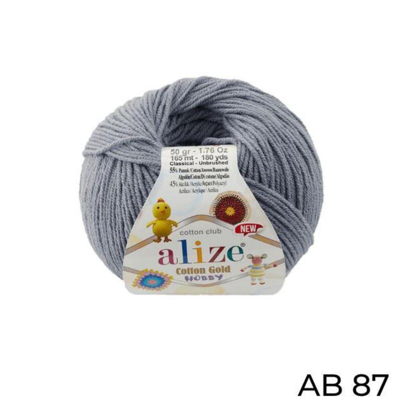 Alize Cotton Gold Hobby Yarn 50g, AB 87