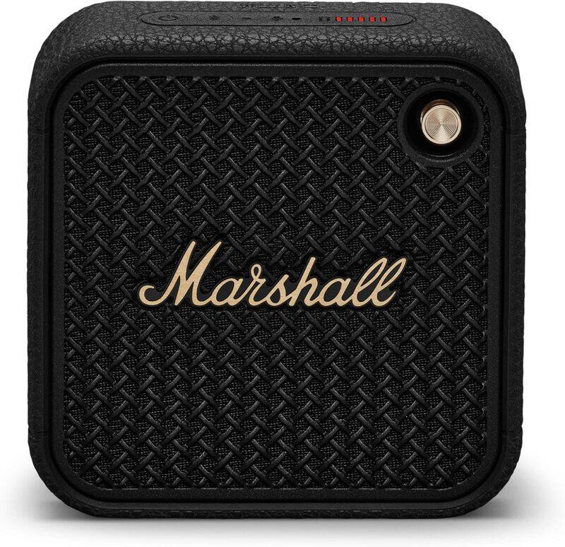 

Marshall Willen II Wireless Bluetooth Speaker, over 17+ Hours Playtime, Dust and Waterproof Design, Black