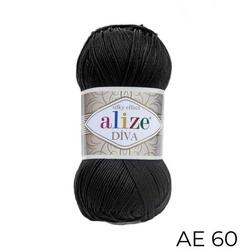 Alize Diva Yarn 100g, AE 60