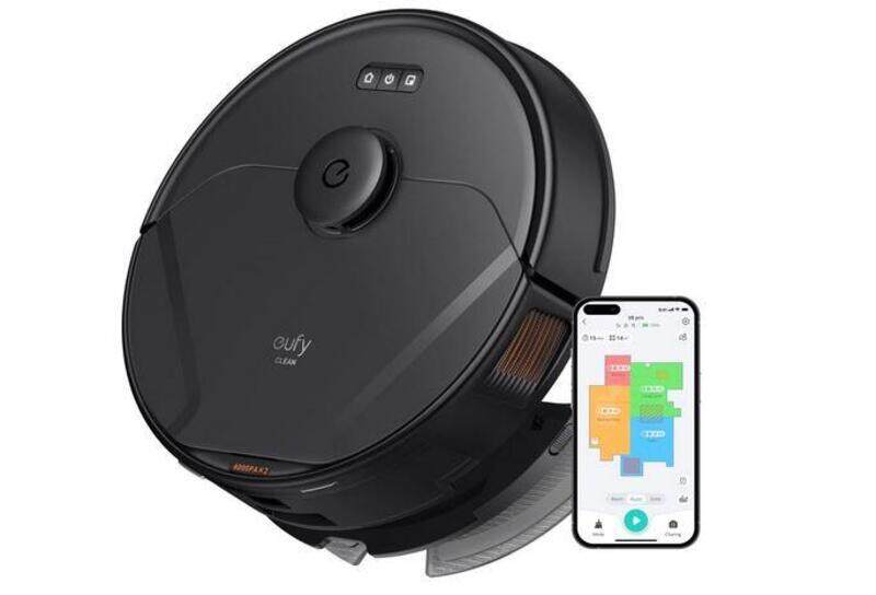 

ANKER EUFY CLEAN X8 PRO ROBOT VACUUM CLEANER BLACK