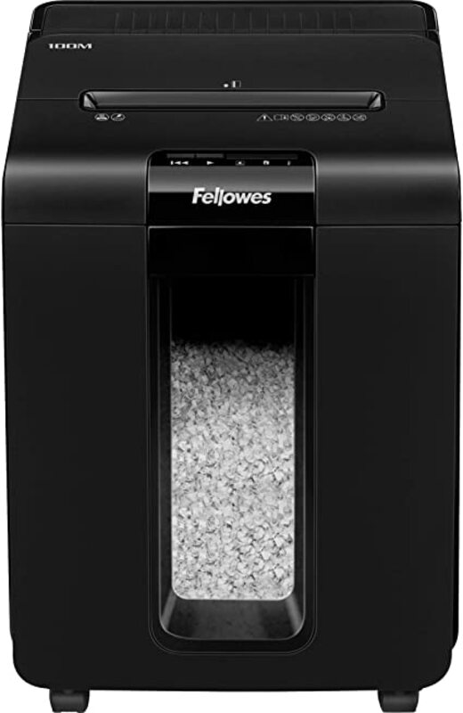 Fellowes Micro Cut Autofeed Shredder Model  AUTOMAX 100M, Black