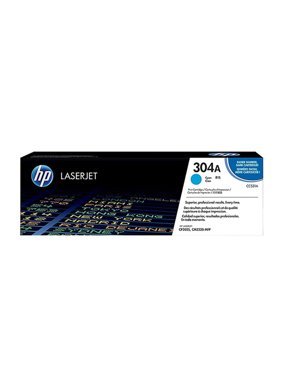 HP 304A Cyan Original Laserjet Toner Cartridge