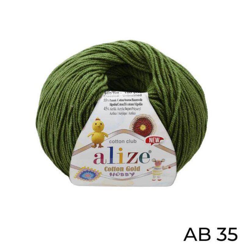 Alize Cotton Gold Hobby Yarn 50g, AB 35