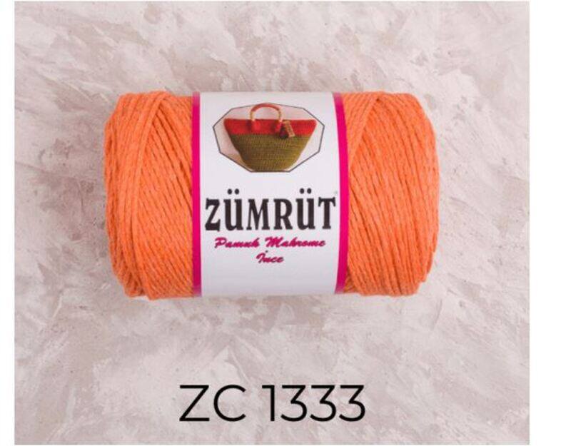 Zumrut Fine Cotton Macrame Thread 250g, ZC 1333