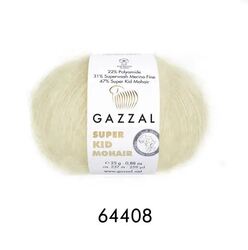 Gazzal Super Kid Mohair Yarn 25g, G 64408