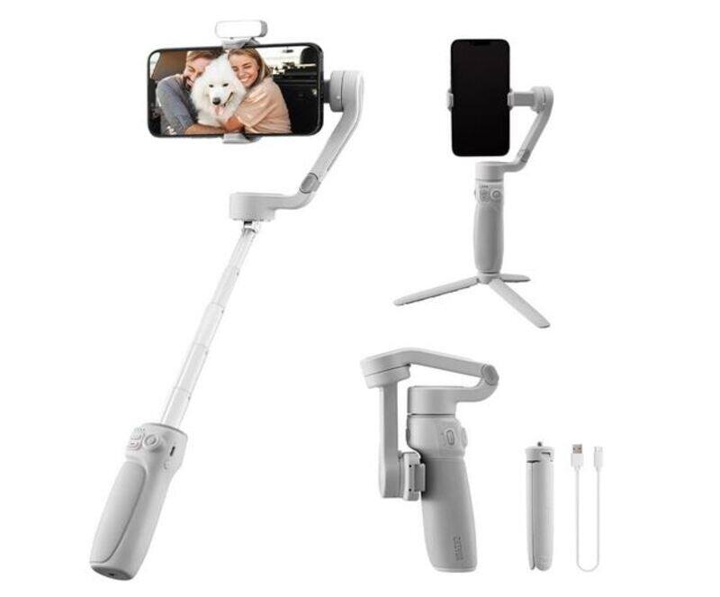 

Zhiyun Smooth Q4 Gimbal Stabilizer, Built-in Extension Rod, Portable and Foldable, Vlogging Stabilizer, YouTube TikTok Video