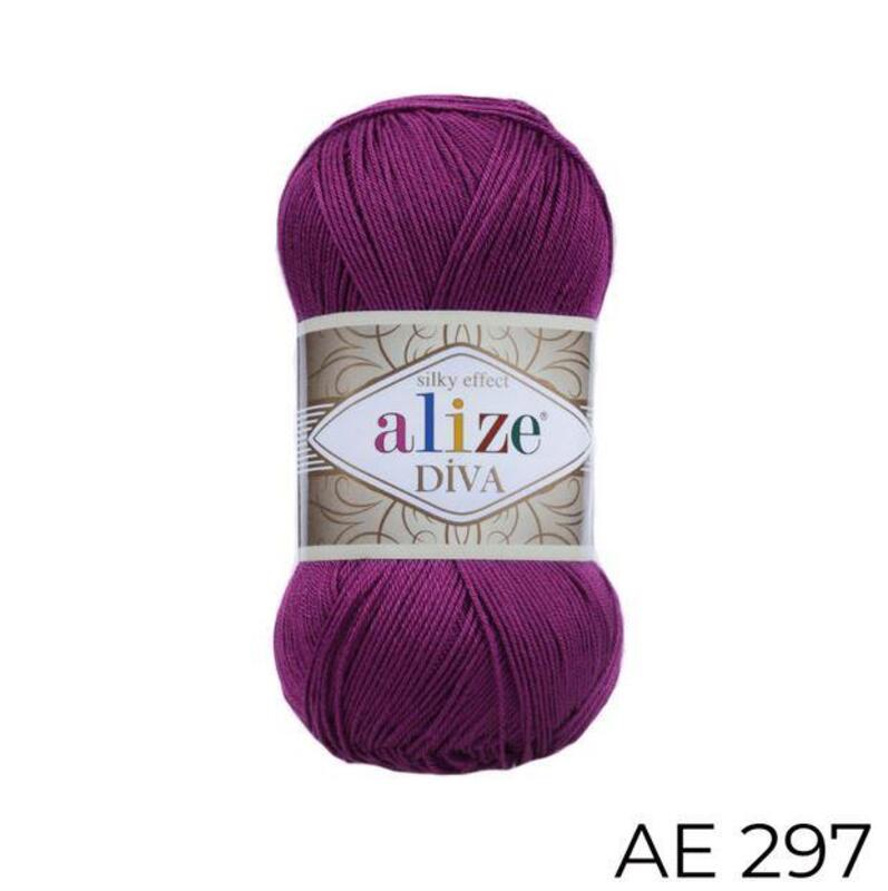 Alize Diva Yarn 100g, AE 297