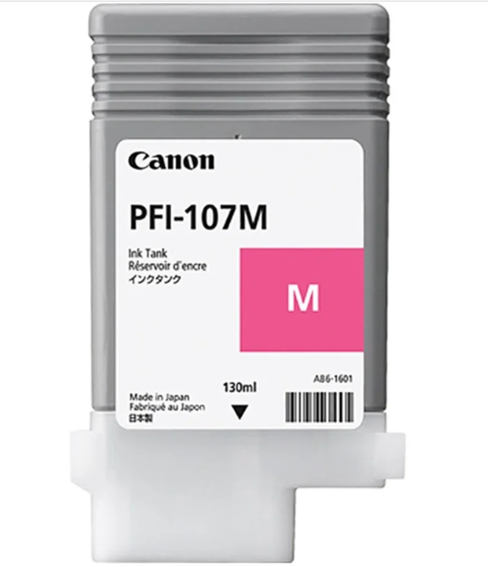 

Canon PFI-107M 130ML Ink Tank, Magenta