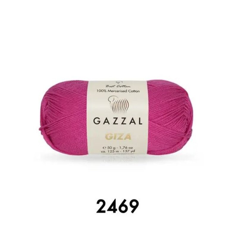 Gazzal Giza Yarn 50g, G 2469