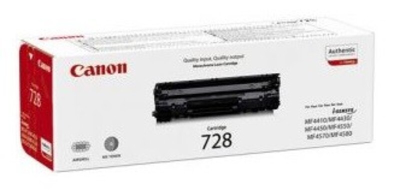 Canon 728 Black Toner Cartridge