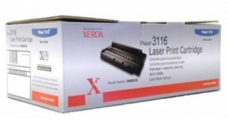 

Xerox Phaser 3116 Black Laser Print Cartridge (109R00748)