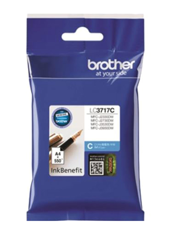 Brother LC3717 Cyan Printer Ink