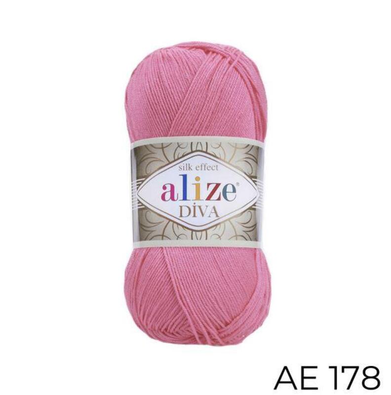 Alize Diva Yarn 100g, AE 178