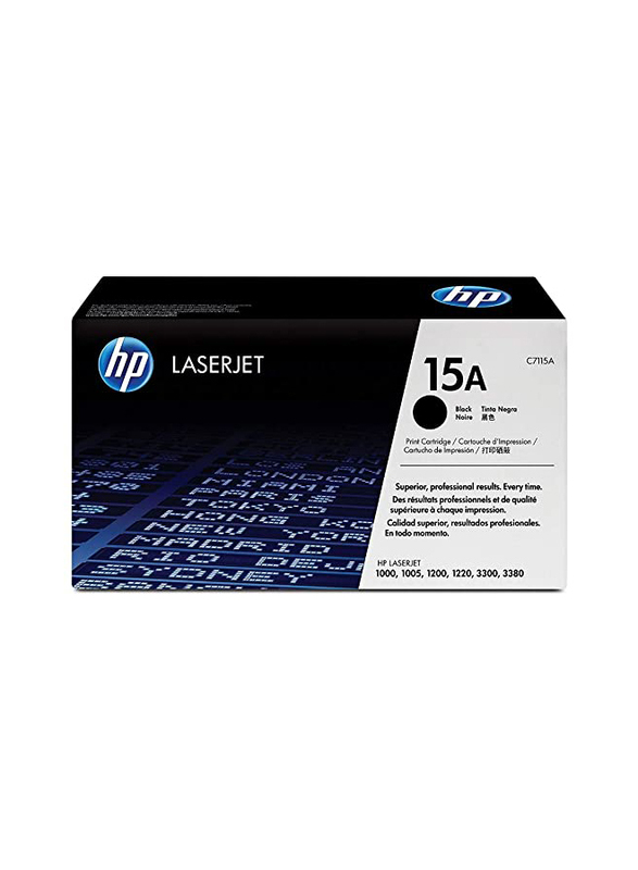 HP C7115A 15A Black Original LaserJet Toner Cartridge