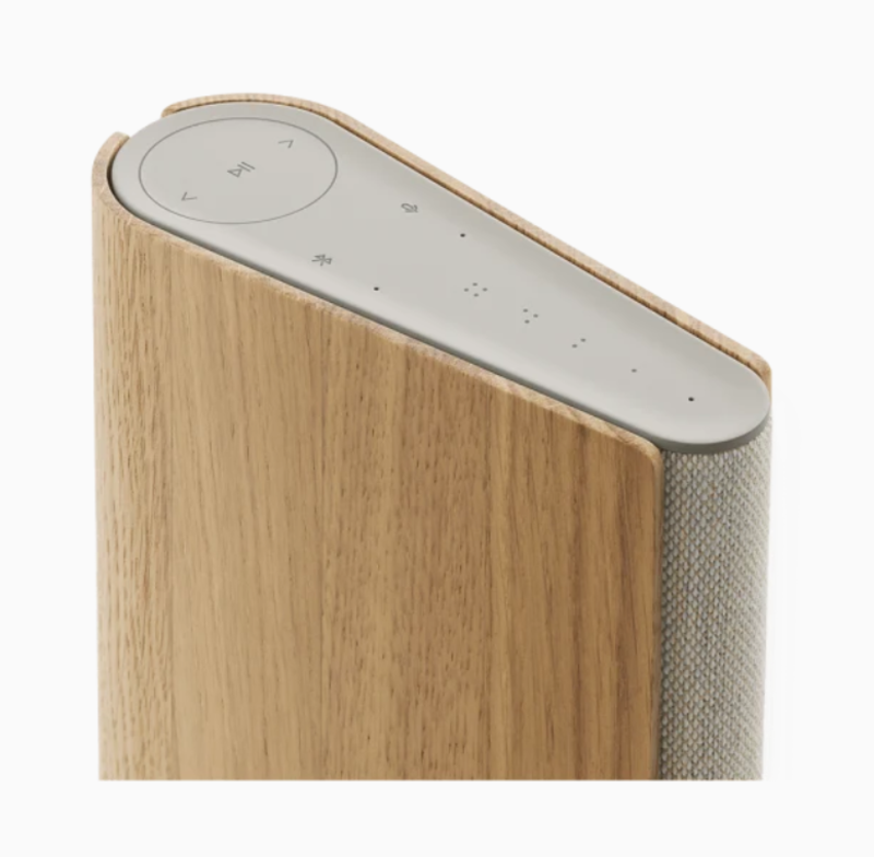 Bang & Olufsen BEOSOUND EMERGE Compact WiFi home speaker Gold Tone Alu/Light Oak