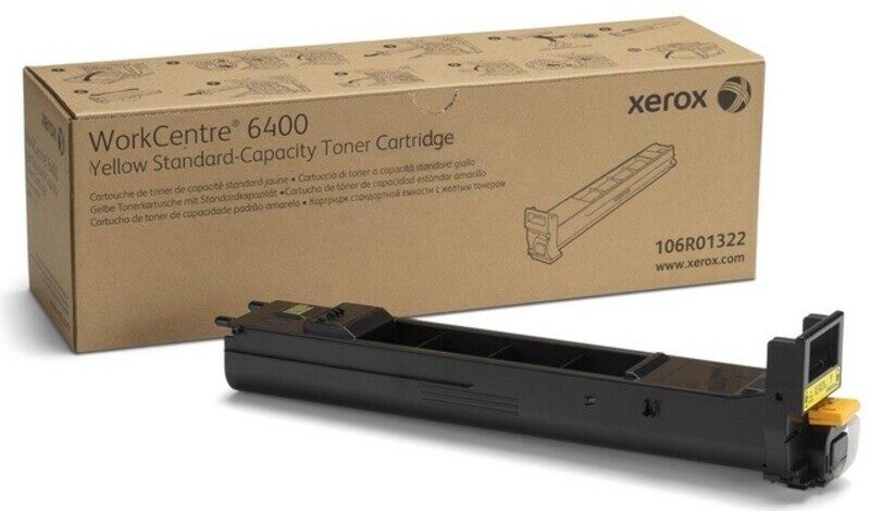 

Xerox Yellow Standard Capacity Toner Cartridge for WorkCentre 6400