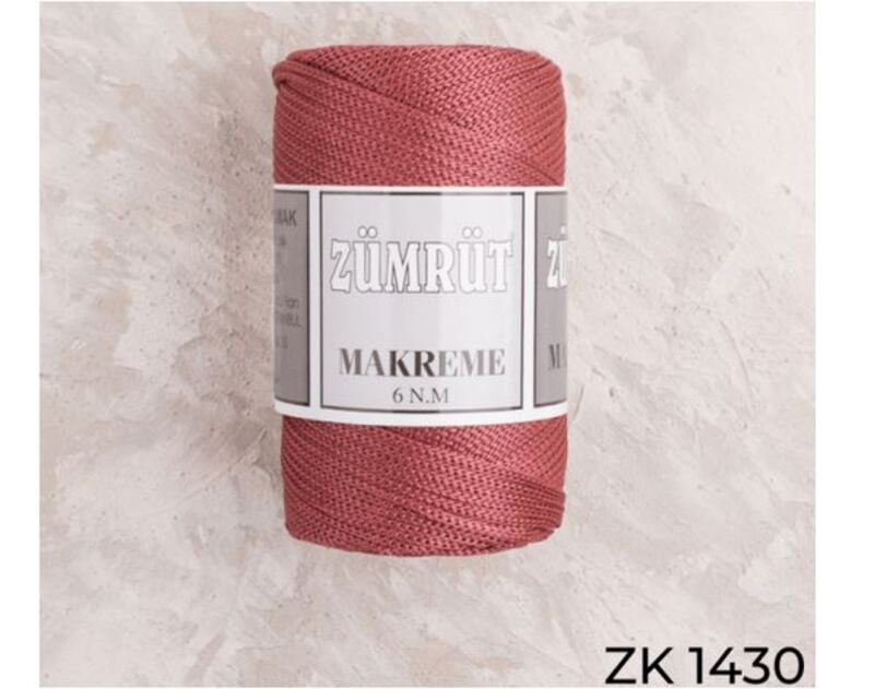 Zumrut Polyester Macrame Thread No. 6 250g, ZK 1430