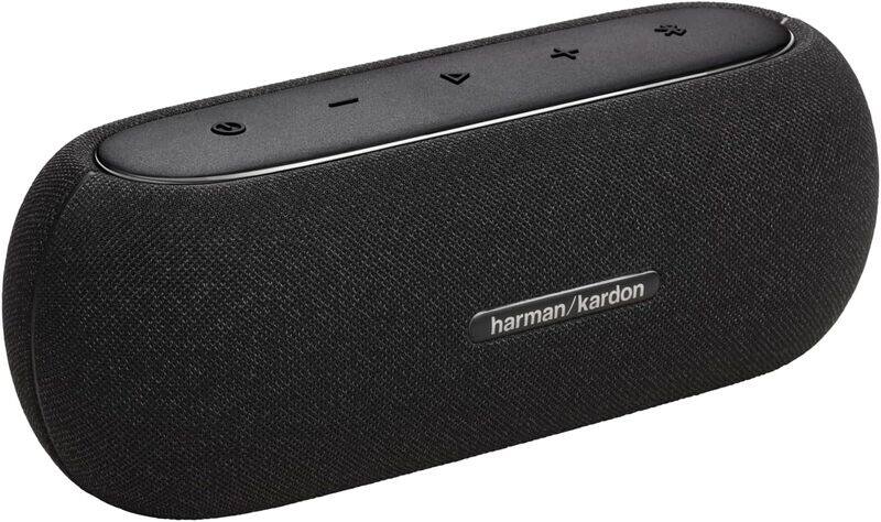 

Harman Kardon Luna Portable Bluetooth Speaker, Harman Kardon Superior Sound, 1x 25 W RMS + 1x 15 W RMS Power, Up to 12 Hours Battery Life, BT 5.3, IP6
