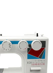 Janome MOD 19 Sturdy Sewing Machine, 19 Stitches, White
