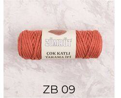 Zumrut Multi-Ply Cotton Single Twist Thread 4 mm 250g, ZB 09