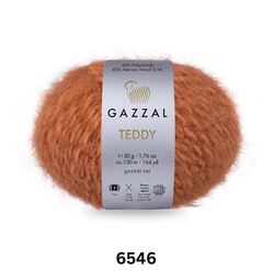 Gazzal Teddy Yarn 50g, G 6546