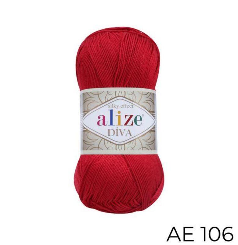 Alize Diva Yarn 100g, AE 106