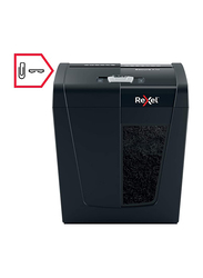 Rexel Secure X10 UK Cross Cut Paper Shredder Machine, 10 Sheet Capacity, Black