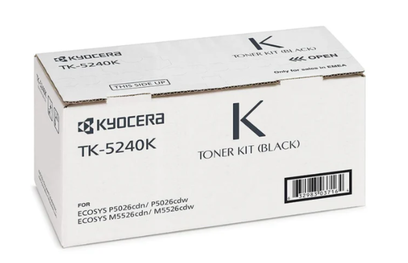 

Kyocera TK-5240-K Black Toner Cartridge