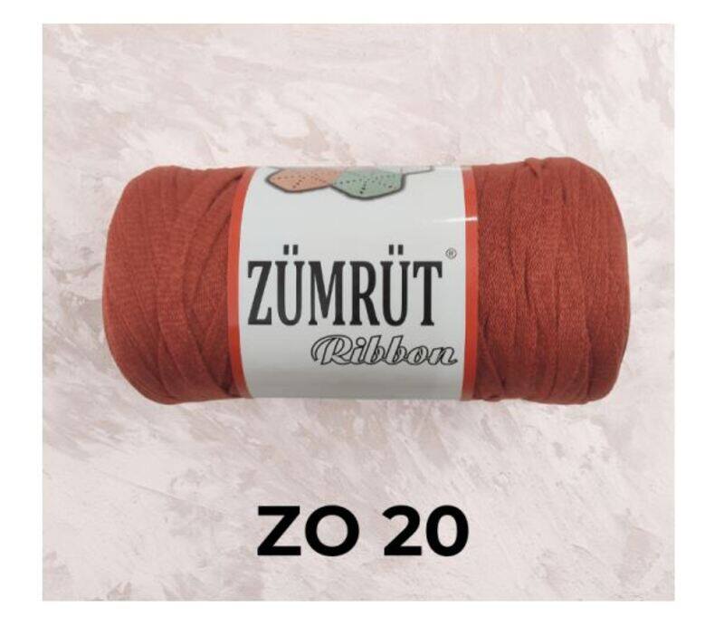 Zumrut Cotton Ribbon Yarn 250g, ZO 20