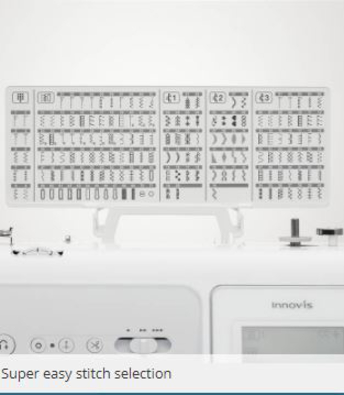 Brother Innov-Is Computerized Sewing Machine, A150, White