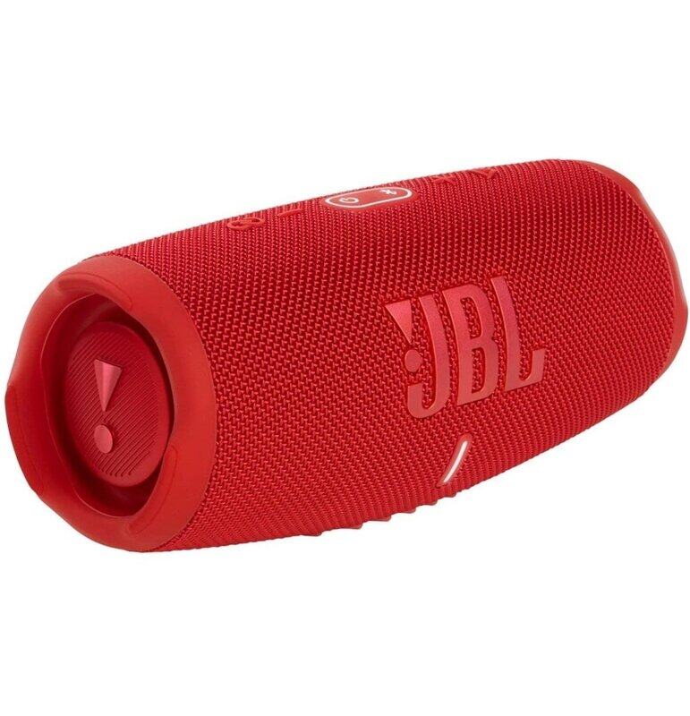 

JBL Charge 5 Portable Waterproof Speaker with Powerbank, Red