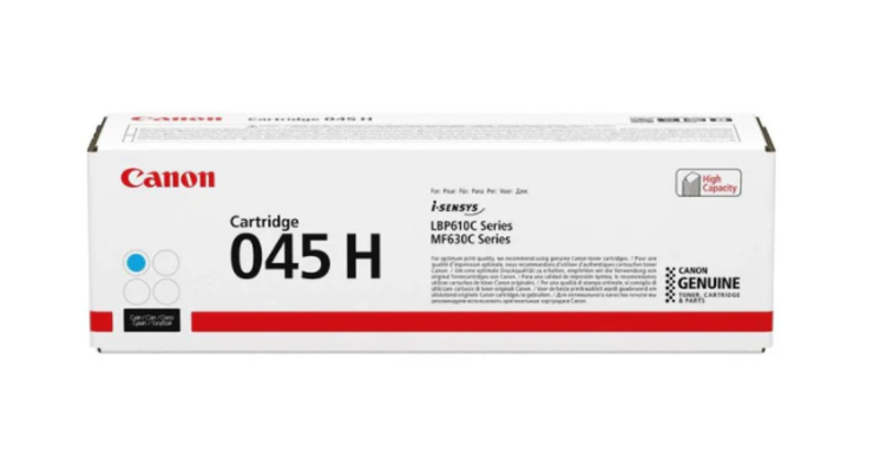 

Canon 045H High Yield Cyan Toner Cartridge
