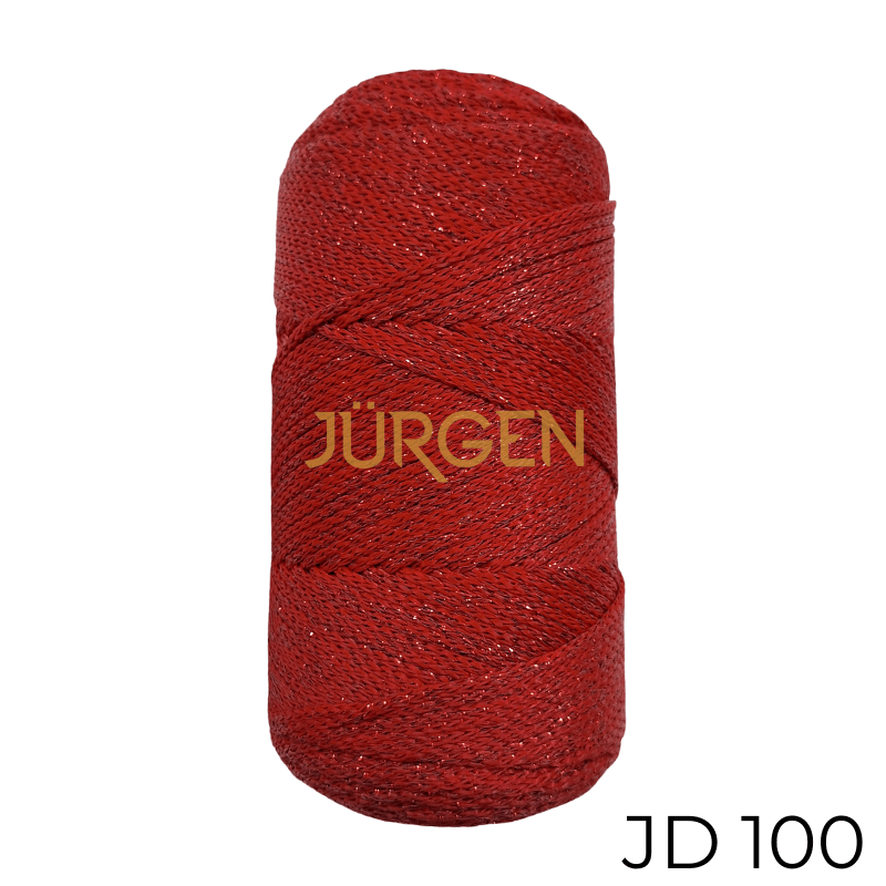 

JURGEN POLYSTER METALLIC MACRAME 4MM 200GMS JD100