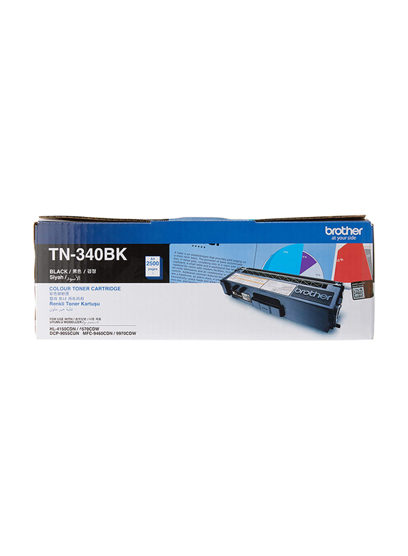 Brother TN-340 Black Toner Cartridge